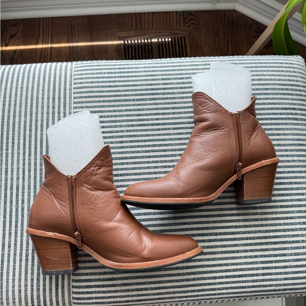 Poppy Barley 2.5 ankle boot in Toffee